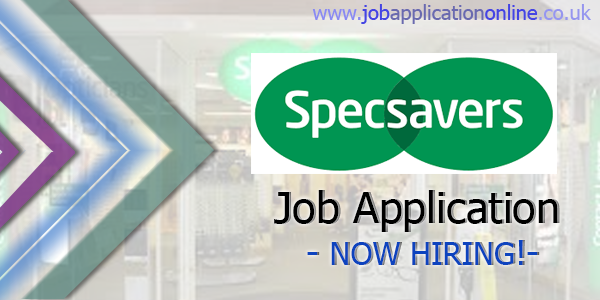 Specsavers Job Application